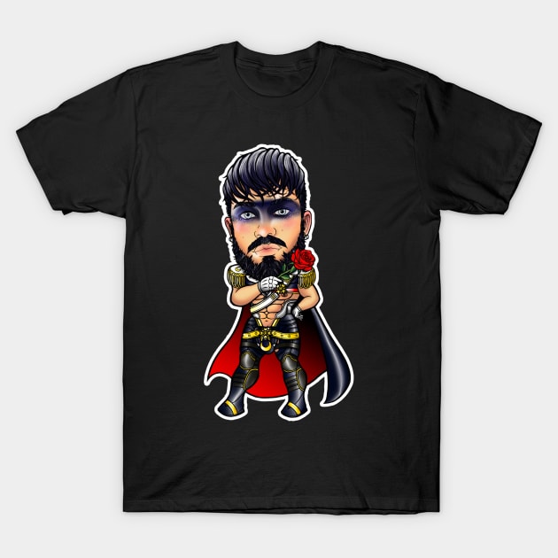 Chibi Tuxedo Mask T-Shirt by liloarpen